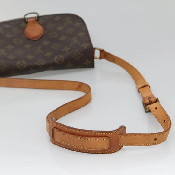 LOUIS VUITTON Monogram Monogram Saint Cloud GM Shoulder Bag M51242 Auth 138379 - Picture 8 of 16
